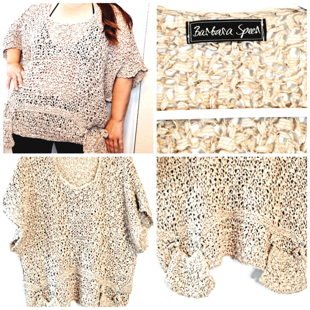 BARBARA SPEER Top Soft Jersey Beige